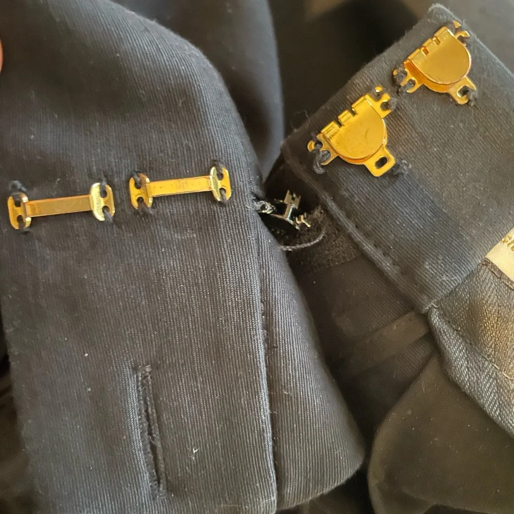 Kate Spade Black Cigarette Pants